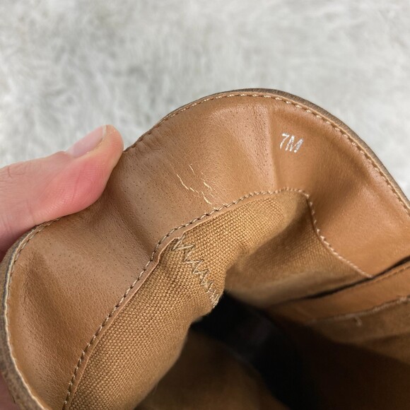 Coconuts by Matisse Womens Brown Faux Leather Pirate Western Studded Boots 7 - Picture 7 of 12